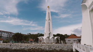 Thumbnail for vlog - tower of a mosque in Melaka