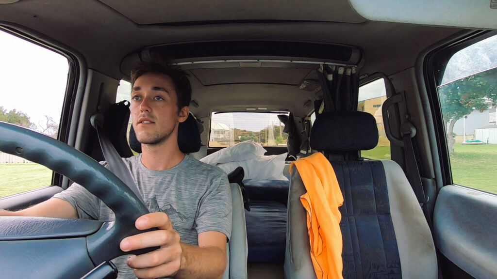 Thumbnail for vlog - driving during my road trip in Western Australia 