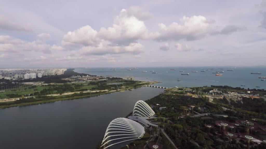 Thumbnail for vlog - views on Singapore from above 