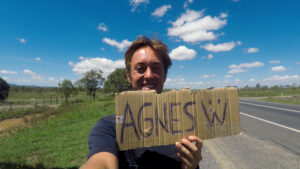 Thumbnail for vlog - Hitch-hiking to Agnes Water 