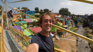 Thumbnail for vlog - Coloured houses in Malang