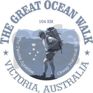 The logo for the Great Ocean Walk in Victoria, Australia 