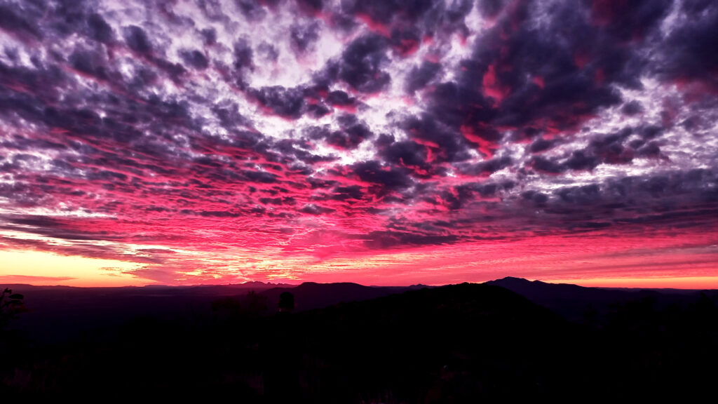 Sunset Mt. Sonder - Hiking the Larapinta Trail - Northern Territory, Australia