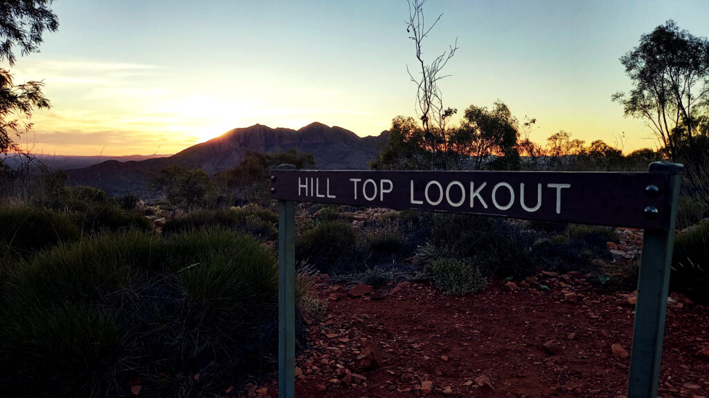 Hill Top Lookout - Hiking the Larapinta Trail - Northern Territory, Australia