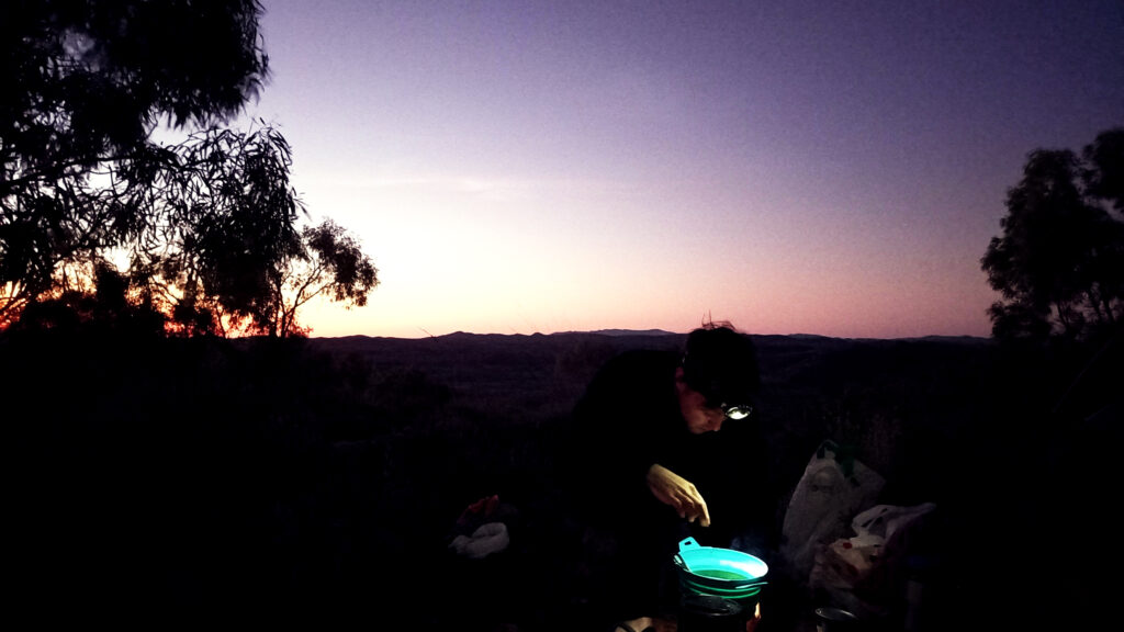 Our views while hiking the Larapinta Trail - Northern Territory, Australia