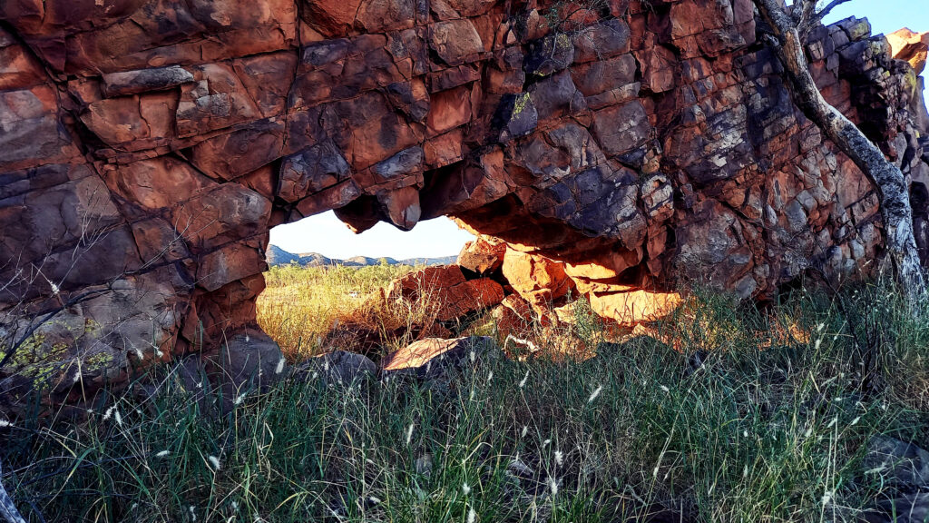 Our views while hiking the Larapinta Trail - Northern Territory, Australia
