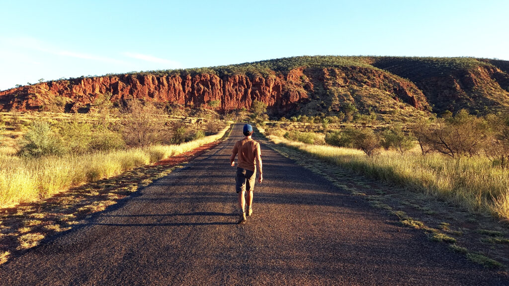 Our views while hiking the Larapinta Trail - Northern Territory, Australia