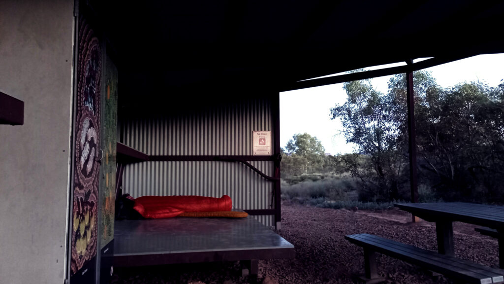 Our views while hiking the Larapinta Trail - Northern Territory, Australia