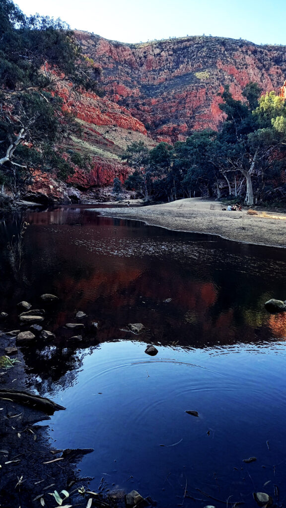 Our views while hiking the Larapinta Trail - Northern Territory, Australia