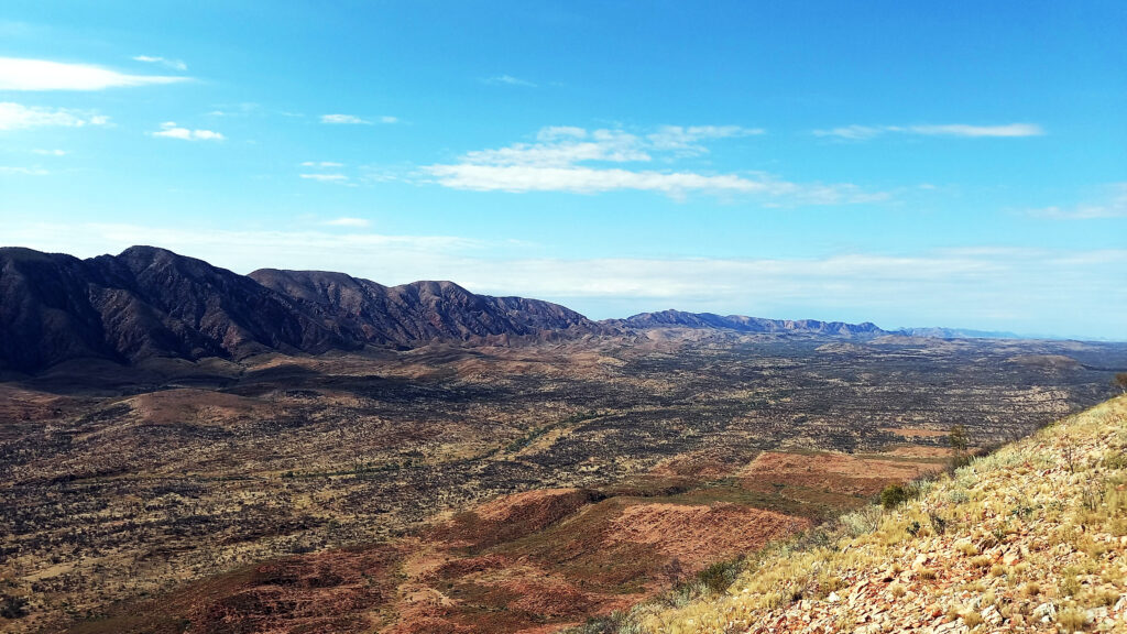 Our views while hiking the Larapinta Trail - Northern Territory, Australia