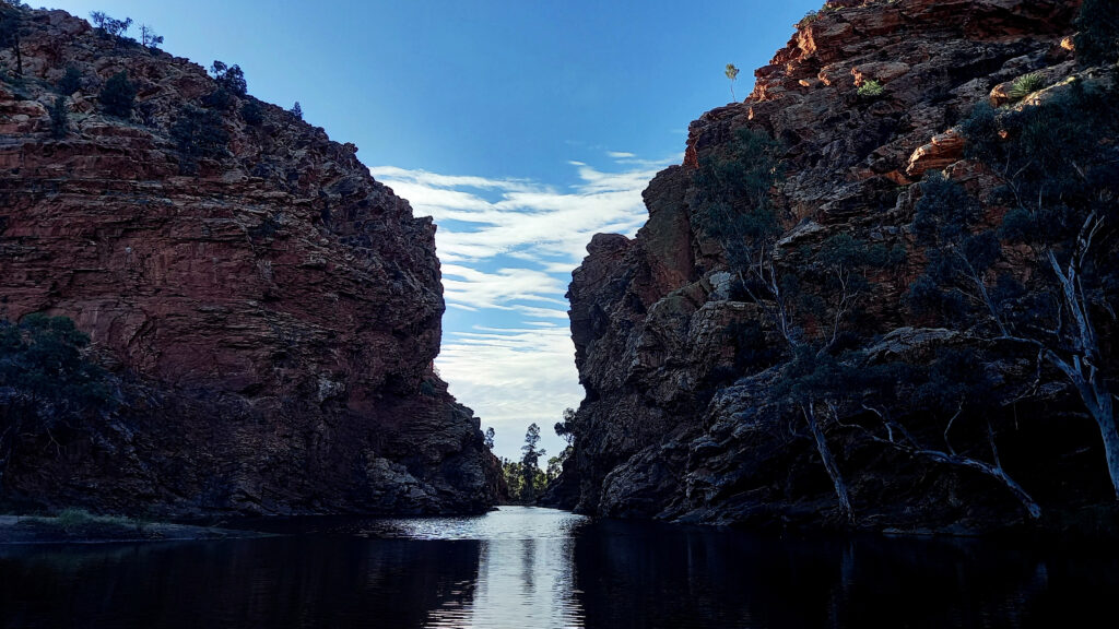 Serpentine Gorge on the Larapinta Trail - Northern Territory
