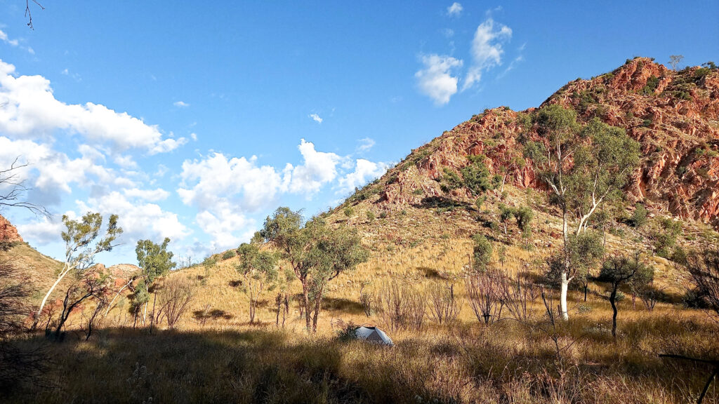 Millers Flat campsite - Larapinta Trail