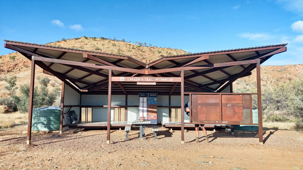 Trailhead at Jay Creek on the Larapinta Trail