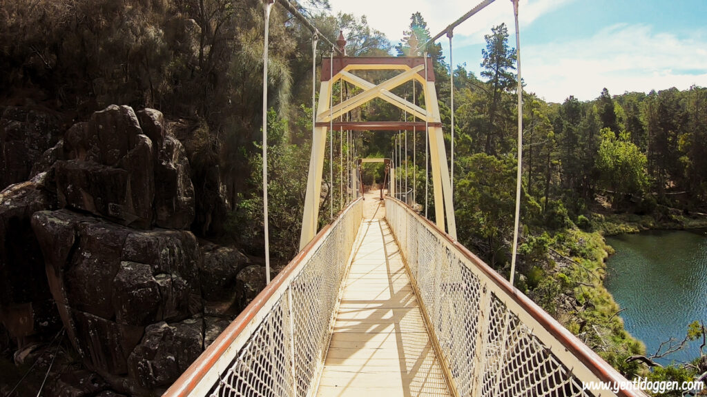 Bridge in the Launceston, Cataratcs Gorge 