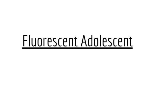 Fluorescent Adolescent - Arctic Monkeys - Drum Transcription