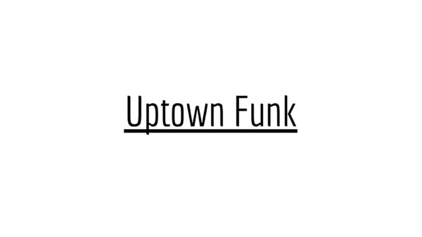 Uptown funk - Bruno Mars ft. Mark Ronson - Drum Transcription