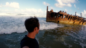 Fraser Island Shipwreck, the Maheno