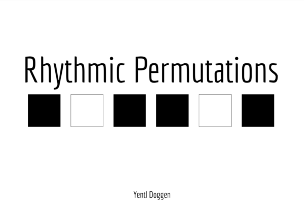 The front page for Rhythmic Permutations eBook