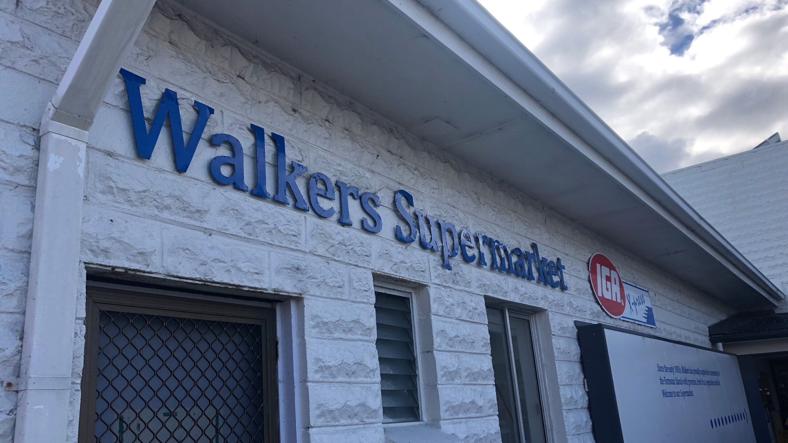 The Walkers Supermarket on Flinders Island 
