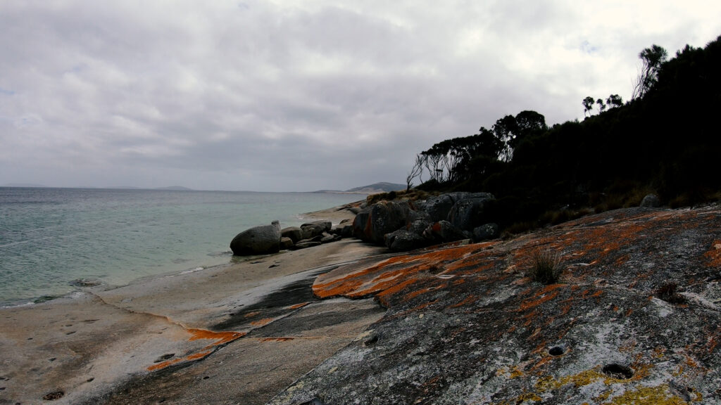 The Blue Rocks on Flinders Island