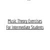The thumbnail for the intermediate music theory exercises