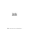 Jordu - Max Roach - Drum Transcription (PDF)