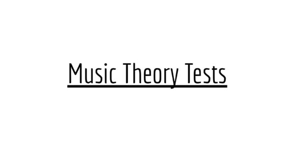 The thumbnail for the intermediate music theory exercises TEST
