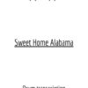 Sweet Home Alabama - Lynyrd Skynyrd - Drum Transcription