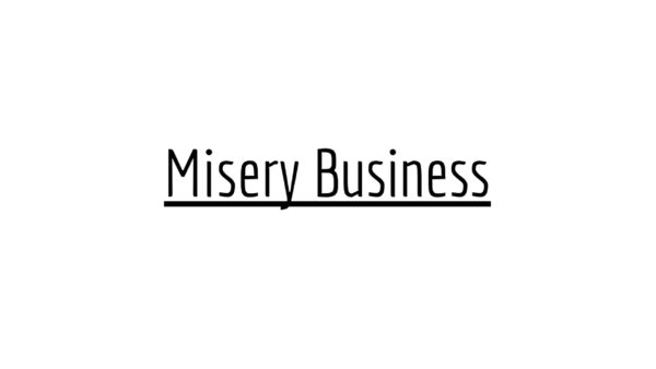 Misery Business - Paramore - Drum Transcription