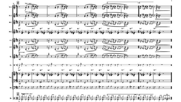 Example Percussion Ensemble sheet music