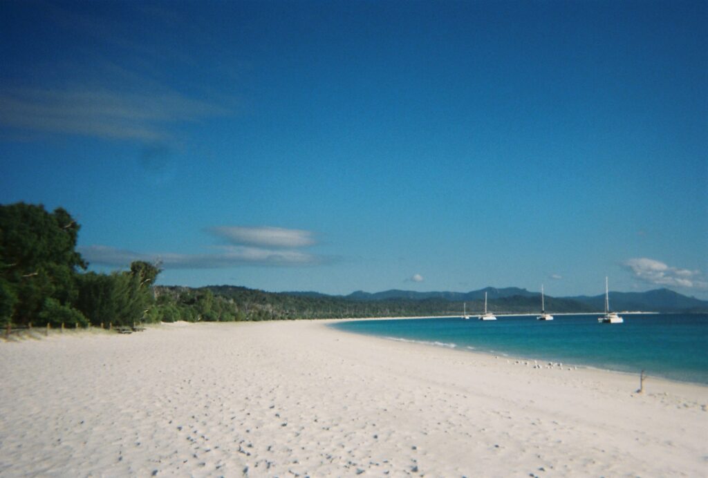 Early morning on Whitehaven Beach