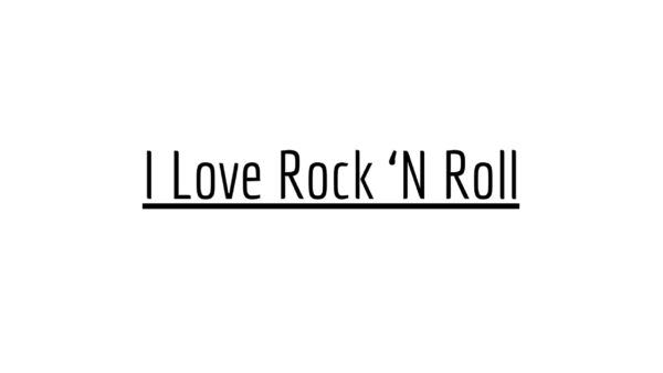I Love Rock 'N Roll - Joan Jett - Drum Transcription | PDF Download