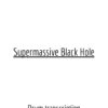 Supermassive Black Hole - Muse - Drum Transcription | PDF download