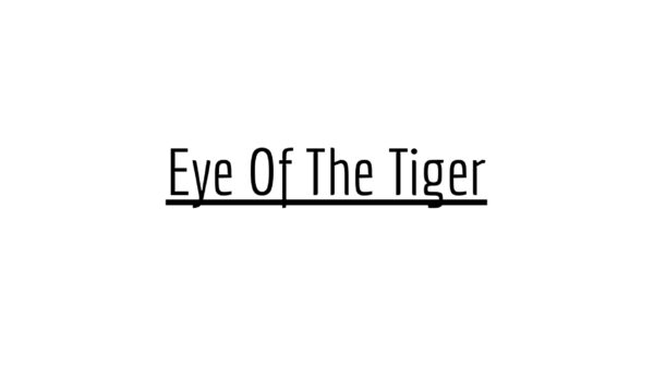 Eye Of The Tiger - Survivor - Drum Transcription | PDF download