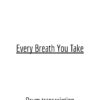 Every Breath You Take - The Police - Drum Transcription | PDF Download