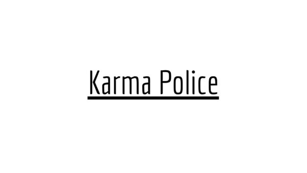 Karma Police - Radiohead - Drum Transcription | PDF download