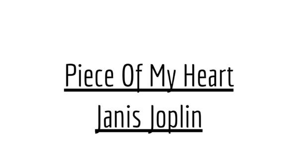 Piece Of My Heart