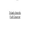Triad chords Full Course