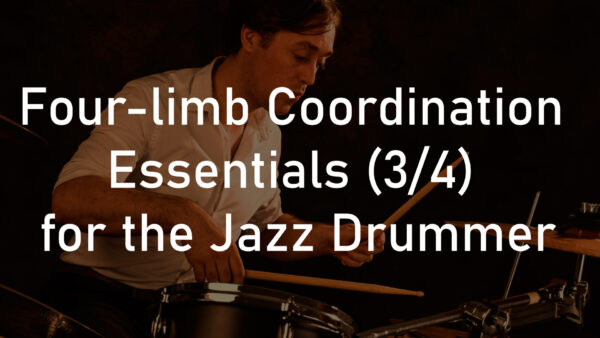 25 four-limb jazz drum coordination exercises using Ted Reed’s Syncopation. 3/4 exercises, downloads, and creative phrasing for drummers.