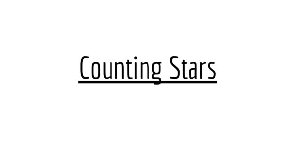 Counting Stars - OneRepublic - Drum Transcription PDF download