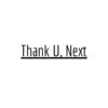 Thank U, Next - Ariana Grande - Drum Transcription PDF download