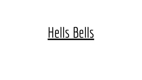 Hells Bells - ACDC - Drum Transcription PDF download