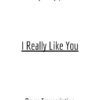 I Really Like You - Carly Rae Jepsen - Drum Transcription PDF download