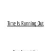 Time Is Running Out - Muse - Drum Transcription PDF download