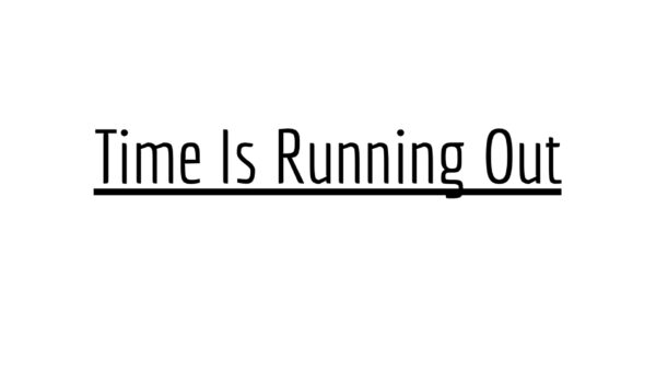 Time Is Running Out - Muse - Drum Transcription PDF download